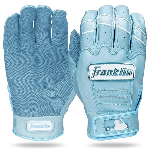 Franklin Sports CFX 프로 야구 배팅 글러브 시리즈, Blue Highlight