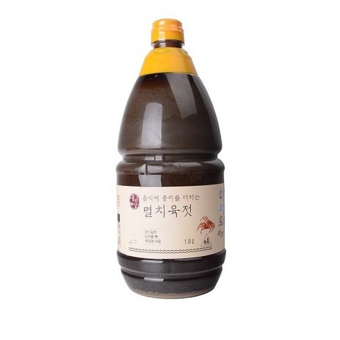 멸치육젓1.8L 만능양념장 꽃젓갈, 1.8L, 1개