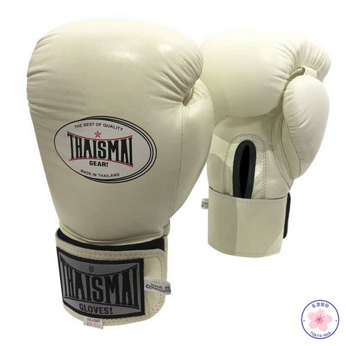 이사미 THAISMAI 글러브 스파링 장갑 소프트 12oz, 화이트