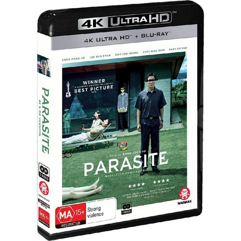 영화 기생충 4k uhd Parasite 블루레이 DVD 봉준호 아카데미 수상작 미국판