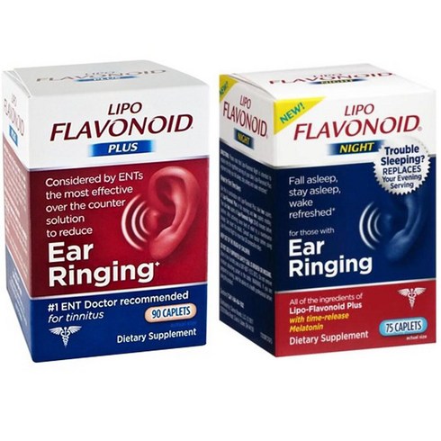 lipo flavonoid - 리포 플라보노이드 2종택1 Lipo-Flavonoid Plus 100 or Night Ear 75Caplets, PLUS 100캡슐, 1개
