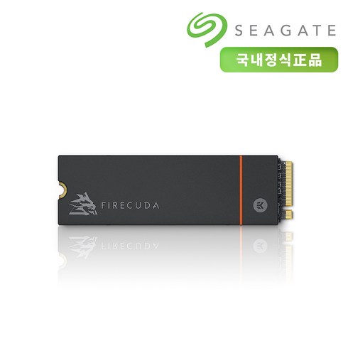 씨게이트 FireCuda 530 히트싱크 M.2 NVMe SSD, ZP1000GM3A023, 1TB