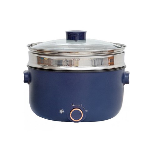 컴팩트홈 대용량 전기 멀티쿠커 5L 테프론코팅 찜기 전골 국물요리 볶음요리