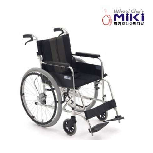 미키코리아 - 미키 알루미늄 휠체어 SKY-2 휠체어/휠체어용품, MIKI SKY-2, 1개