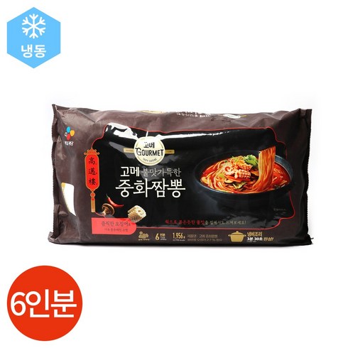 고메 중화짬뽕 326g x 6봉, 단품