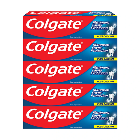 COLGATE 콜게이트 그레이트 레귤러 치약 250g x 5개 코스트코