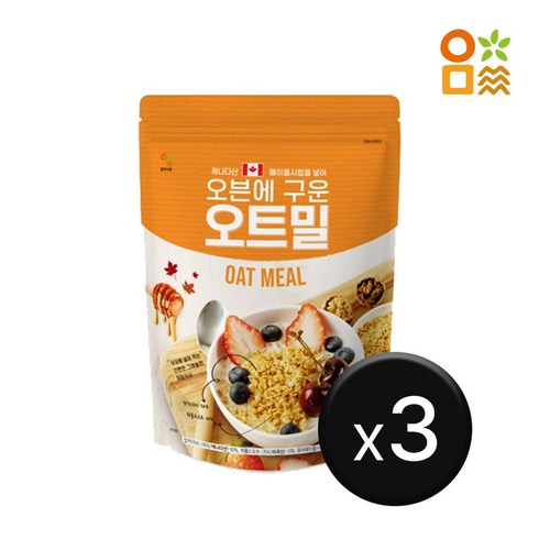 엄마사랑 오븐에 구운 오트밀 3개 800g x 3개