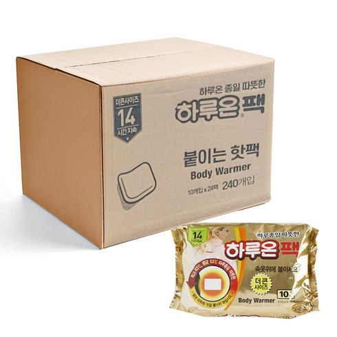 하루온 핫팩 붙이는 타입 50g, 310개입