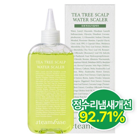 스팀베이스 - 스팀베이스 티트리 스칼프 워터 스케일러, 250ml, 1개