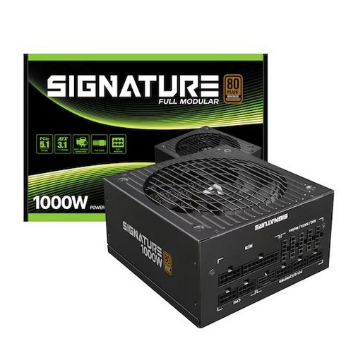 에이원파워 - AONE 시그니처 1000W 80PLUS BRONZE 풀모듈러 PCIE 5.1 ATX 3.1, 1EA