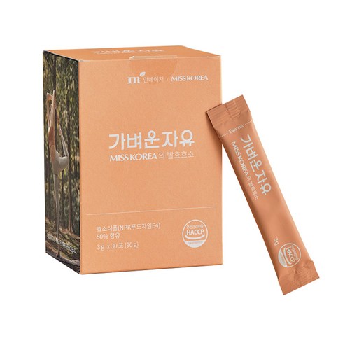 가벼운자유 미스코리아의 발효효소, 90g, 1박스