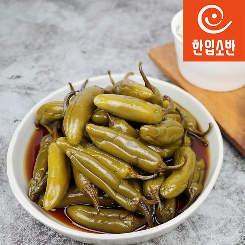 할라피뇨장아찌 - 한입소반 고추 할라피뇨고추장아찌 500g, 1개