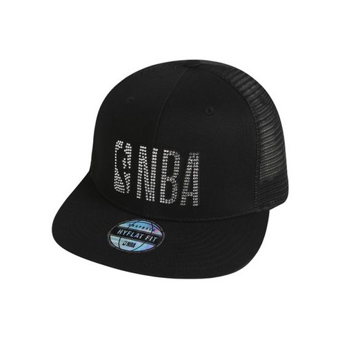 nba스냅백 - NBA 스톤자수 스냅백 HYFLAT_H CAP_HC175 N235AP631P JET BLACK