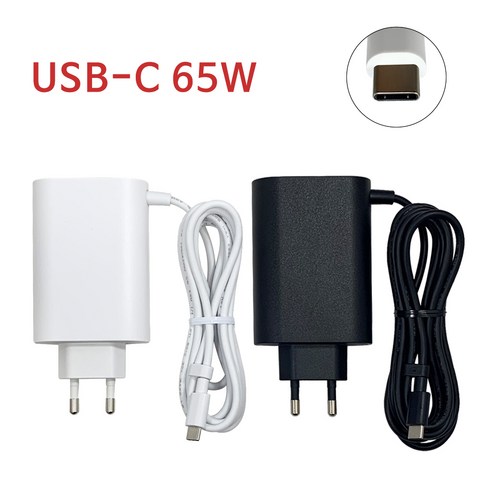 삼성 갤럭시북 고 NT345XLA 전원 충전기 어댑터 65W USB-C타입, 블랙