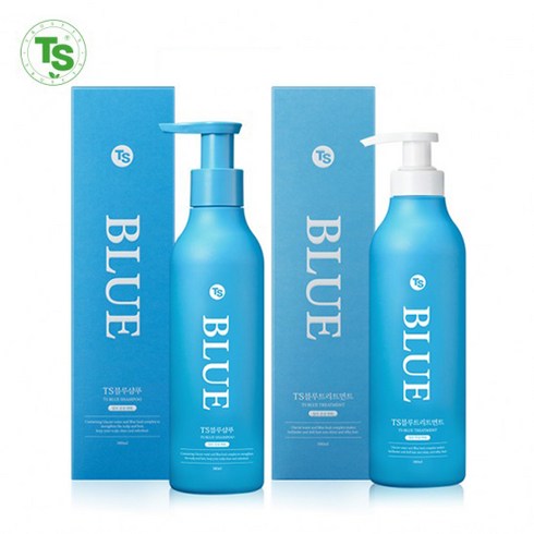 TS블루샴푸 500ml+TS블루트리트먼트 500ml, 단품, 단품