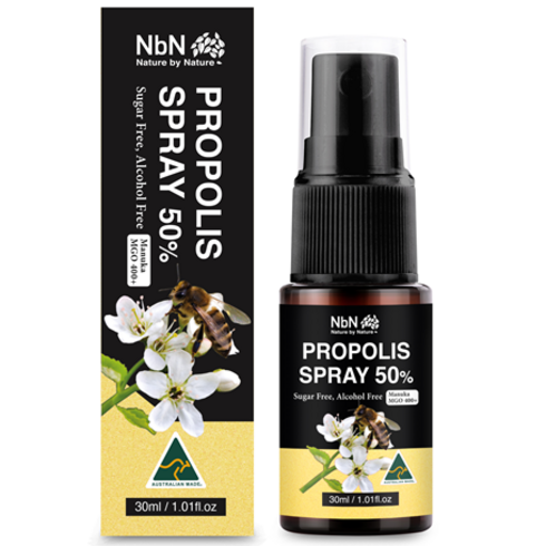NbN 고함량 프로폴리스 스프레이 50% (천연)30ml X 6개 +사은품 프로폴리스치약1개, 30ML, 30ml