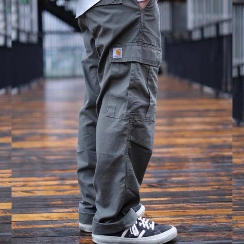 Carhartt 칼하트 카고 바지 팬츠 레귤러핏 포켓 4컬러