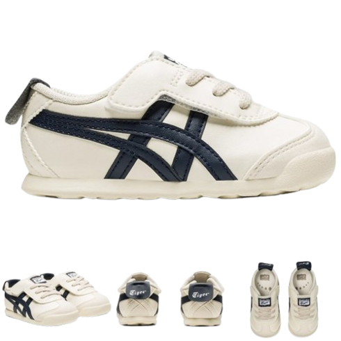 오니츠카타이거키즈 - Onitsuka Tiger MEXICO 66 TS 키즈 운동화 BIRCH/PEACOAT # 1184A074.200