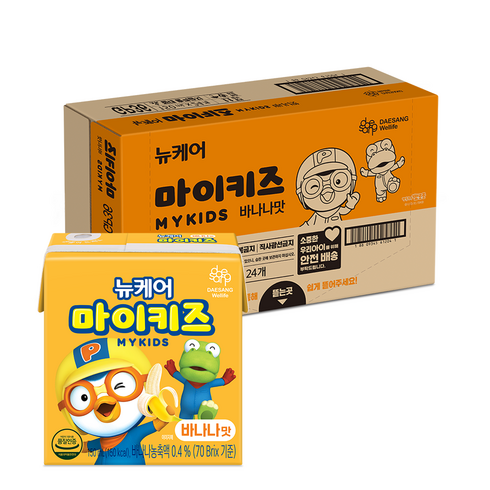 대상웰라이프 뉴케어 마이키즈 바나나맛 24팩 아이간식, 본품+Npay 2000원  5 27~5 30, 24개, 150ml