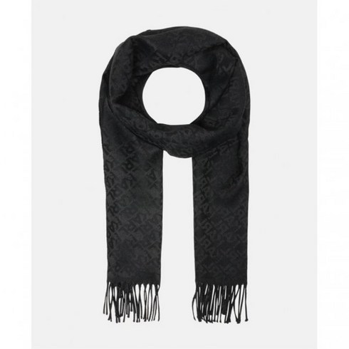 칼라거펠트 wool 스카프 컬러 블랙 패션 명품