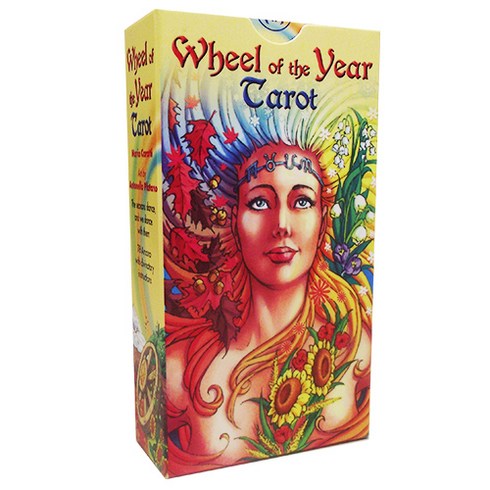 타로렉시 - [인터타로] 시간의 바퀴 타로카드 Wheel of The Year Tarot [한글해설서+주머니증정] 직수입 정품, 1개