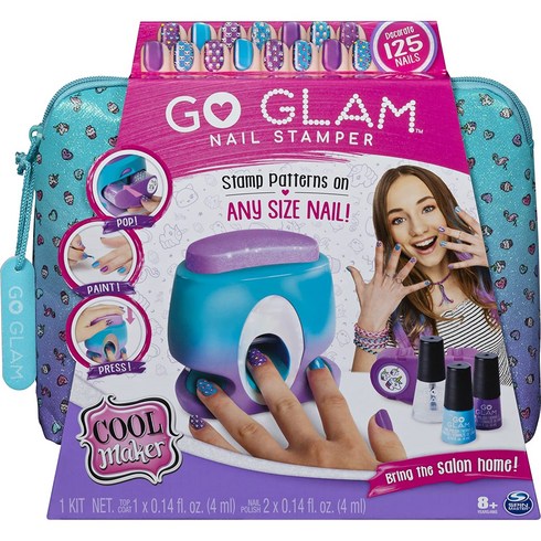 Cool Maker Go Glam Nail Stamper Kit null, Multicolor, 1