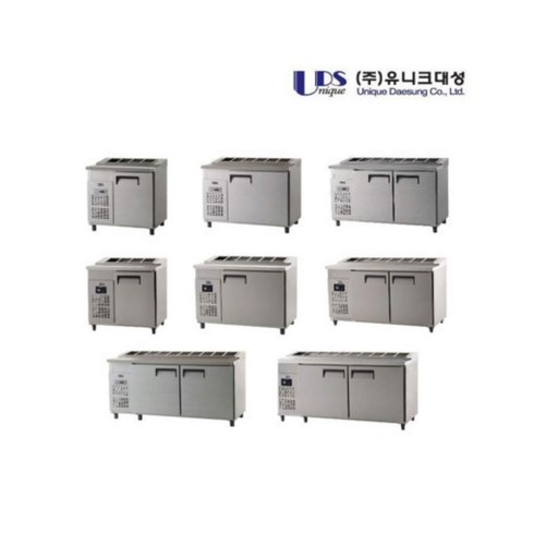 유니크 김밥집 토핑 테이블 냉장고 900/1200/1500/1800, 선택012. 스텐1800-아날로그