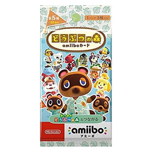 아미보5탄 - 닌텐도 동물의숲 아미보 카드 5탄 25팩 1박스, 1개