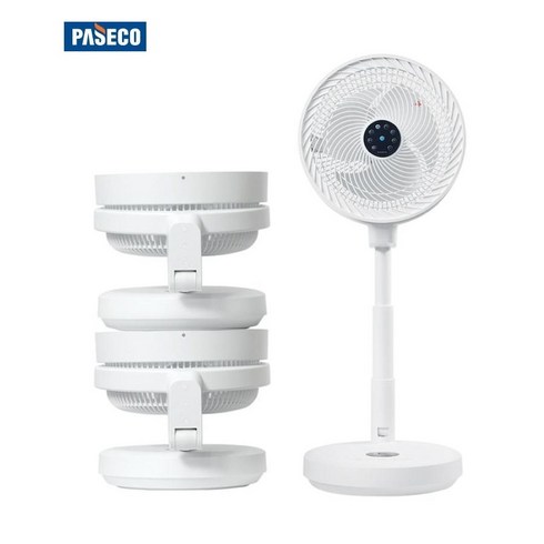2024년 가성비 최고 파세코 폴더블 써큘레이터 퓨어 화이트 PCF-MSF1100W - 파세코 접이식 BLDC 에어 써큘레이터 PCF-MSF1100W, 1개