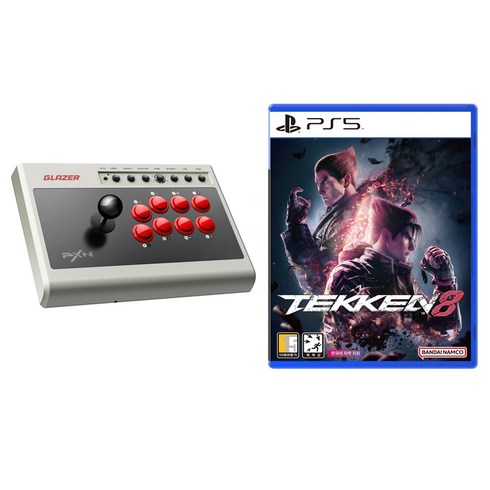 PS5 철권8+아트파이터 파이트스틱+인피니티 컨버터 / 철권조이스틱, 1개, PS5철권8+K파이터+컨버터