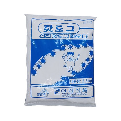 핫도그가루 - 신진식품/핫도그파우더 가루 2.5kg, 1개