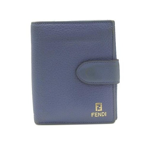 펜디 레더 펜디 로고 반지갑 K0697FD