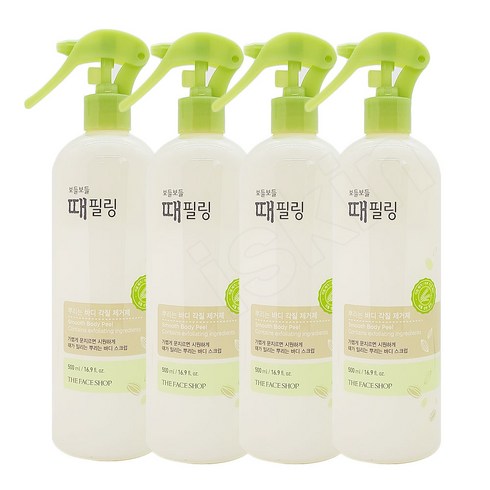 더페이스샵 보들보들 때 필링500ml 4개, 500ml