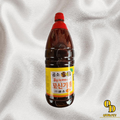 곰소참기름 - 업소용참기름 곰소 꼬신기름 대용량 식자재 1.8L 2병, 1.8L X 2, 2개