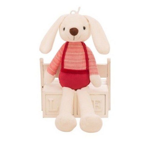 네이처타임즈 귀여운 토끼 인형, 레드, 60cm