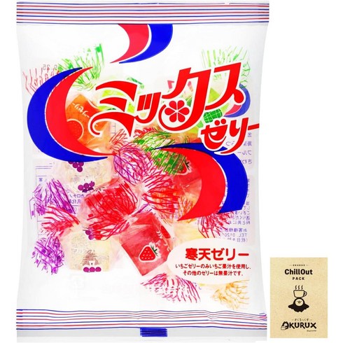 킨조 젤리 과일 믹스 125g 1봉 CHILLOUT PACK 한천 Jelly