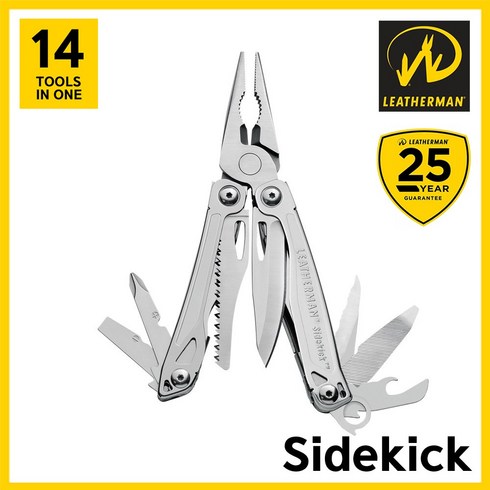 LEATHERMAN 레더맨 사이드킥 Sidekick 멀티 툴/플라이어, 1개