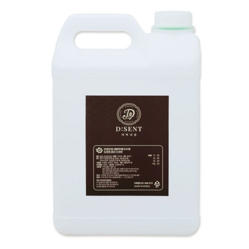 피톤치드편백수5l - 새벽내음 던센트 리필형 피톤치드 잎 편백수 천연 탈취, 1개, 5L