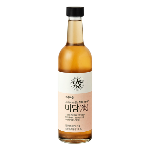 초록마을 미담 청주, 370ml, 1개