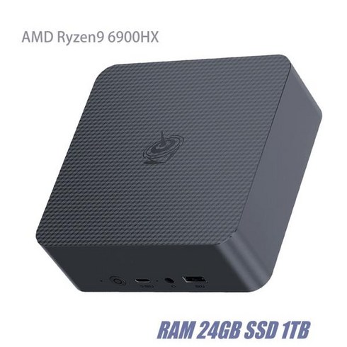 eqr6 - Beelink EQR6 사무실 미니 PC 게임용 데스크탑 컴퓨터 노트북 AMD Ryzen7 7735HS Ryzen9 6900HX 24G DDR5, 한개옵션2, 01 6900HX 24G 1TB, 한개옵션1