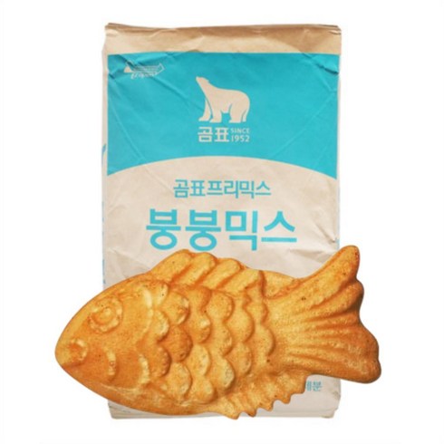 붕붕믹스 - 붕붕믹스(붕어빵믹스) 10kg/곰표, 1개, 10kg