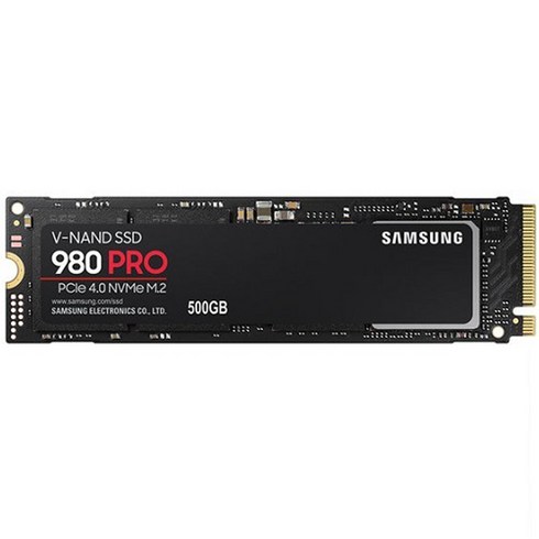 삼성전자 980 PRO PCle 4.0 NVMe M.2 SSD, MZ-V8P500BW, 500GB