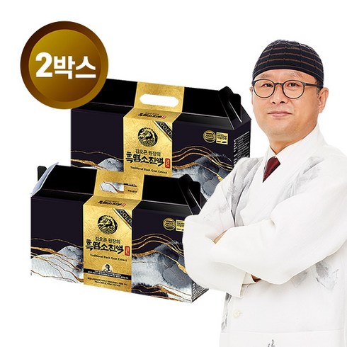 더 흑염소 진액 골드 8박스  - 김오곤 원장의 흑염소 진액 골드 2박스 (총 60포), 70ml