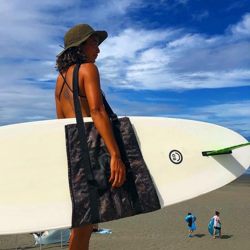 서핑보드백 - 비치드데이즈 서핑보드 캐리어 투웨이 백 3컬러 방수 가방 서프 보드 운반, 올리브