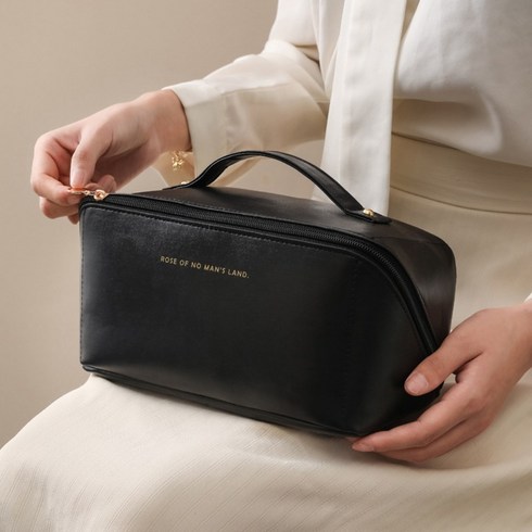 리빙블러썸 대용량 화장품 파우치 여행용 다용도 정리함