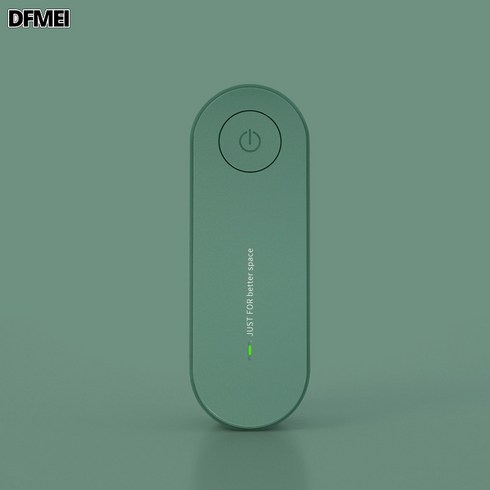 DFMEI PM2.5공기청정기 포름알데히드 제거 실내 음이온 공기정화 냄새제거, 녹색