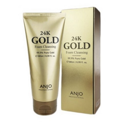 anjo24k - 앙쥬 24K 골드 폼 클렌징, 100ml, 4개