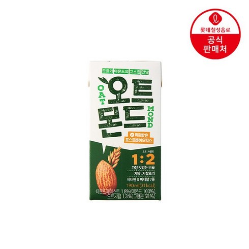 롯데칠성 오트몬드 오리지널 190ml x 24개, 없음