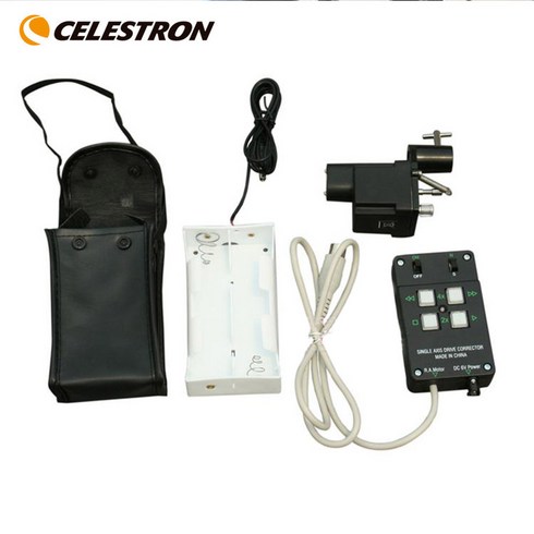 포터블적도의 - 적도의 망원경 천체 Celestron 망원경용 단일 축 모터 드라이브 교정기 적도 마운트 럭셔리 전기 힐 #93515 2 3154295, Luxury electric heel