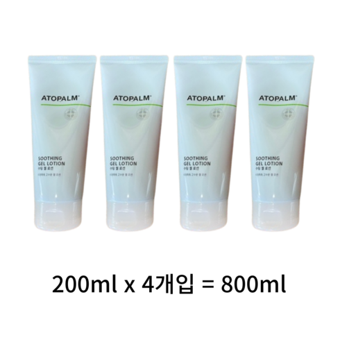 아토팜 수딩 젤 로션, 800ml, 2개